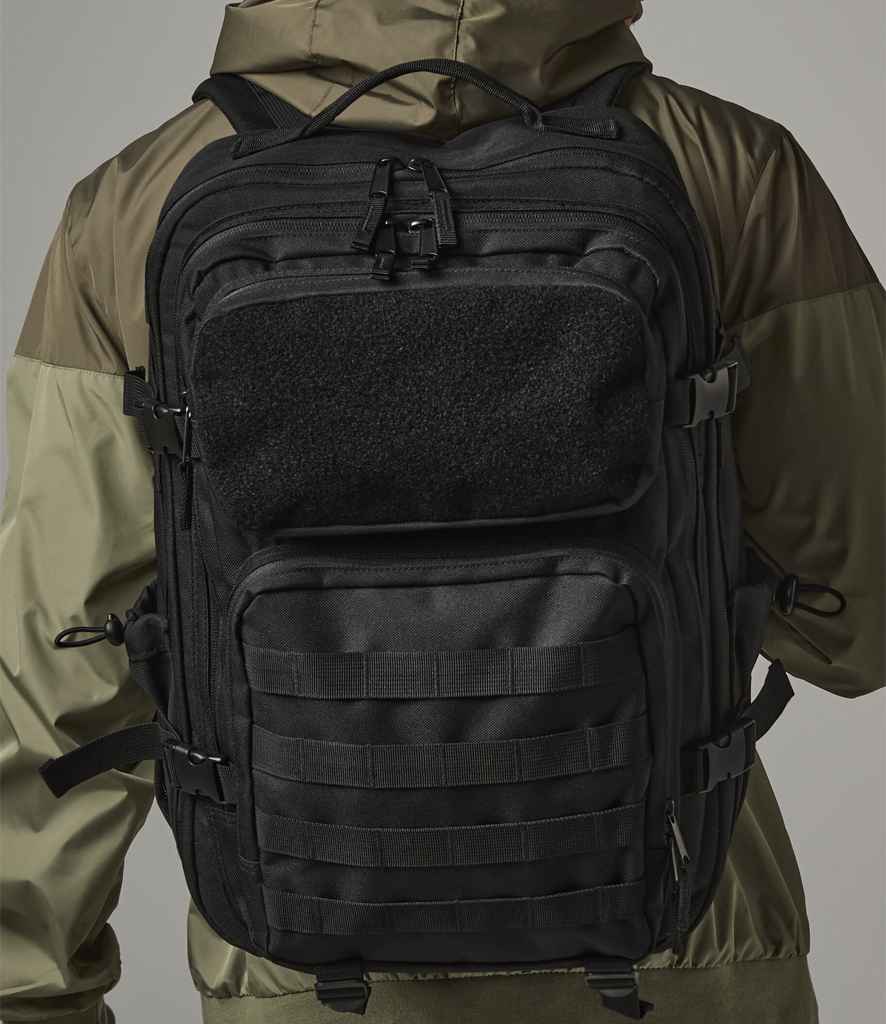 BagBase MOLLE Tactical 35 Litre Backpack with Modular Attachment System and Durable Design