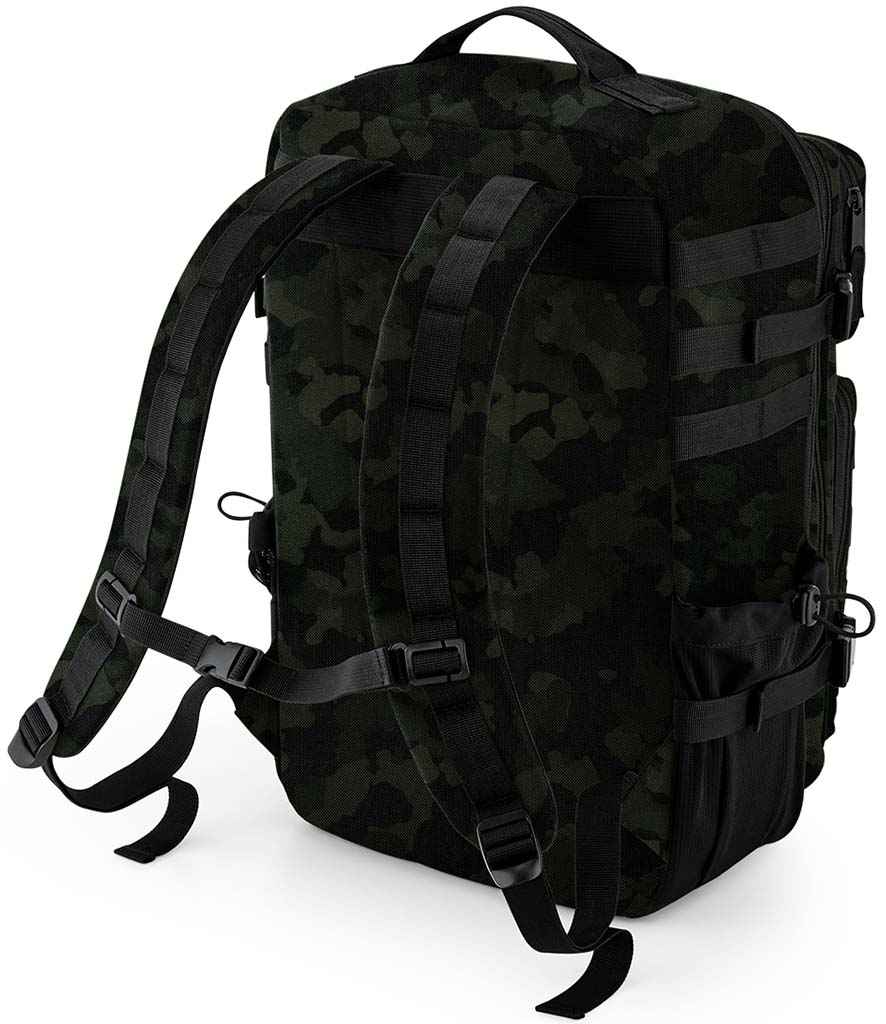 BagBase MOLLE Tactical 35 Litre Backpack with Modular Attachment System and Durable Design