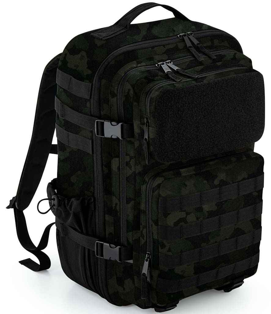 BagBase MOLLE Tactical 35 Litre Backpack with Modular Attachment System and Durable Design