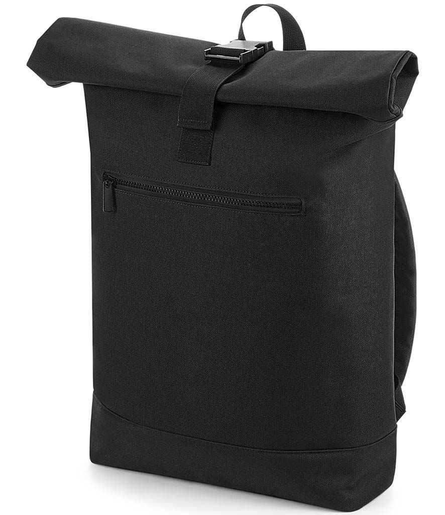BagBase Roll-Top Backpack with Durable Design and Spacious Storage for Everyday Use