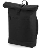 BagBase Roll-Top Backpack with Durable Design and Spacious Storage for Everyday Use