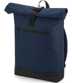 BagBase Roll-Top Backpack with Durable Design and Spacious Storage for Everyday Use
