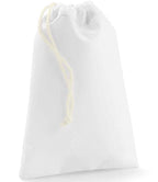 BagBase Sublimation Stuff Bag | White
