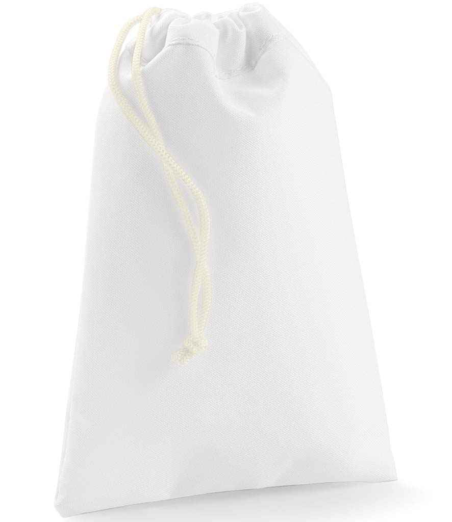 BagBase Sublimation Stuff Bag | White