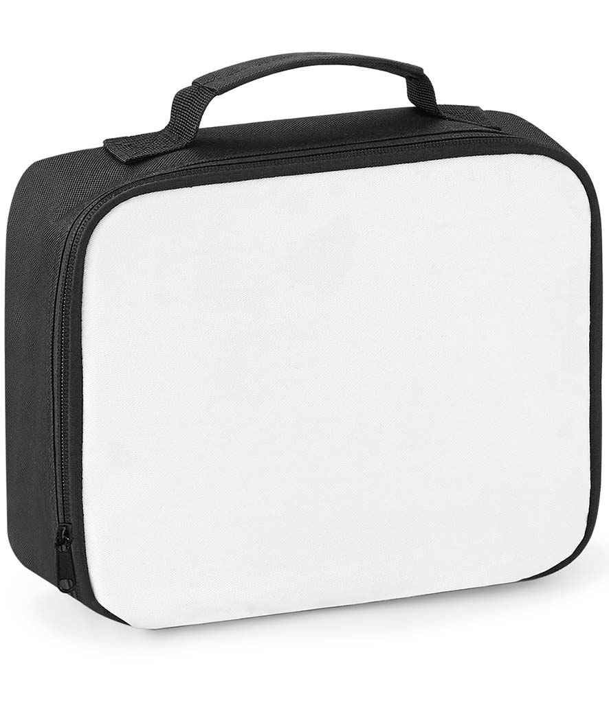 BagBase Sublimation Lunch Cooler Bag | Black