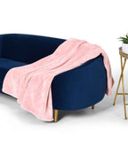 Brand Lab Large Plush Fleece Blanket – Soft, Cozy, and Perfect for Everyday Comfort