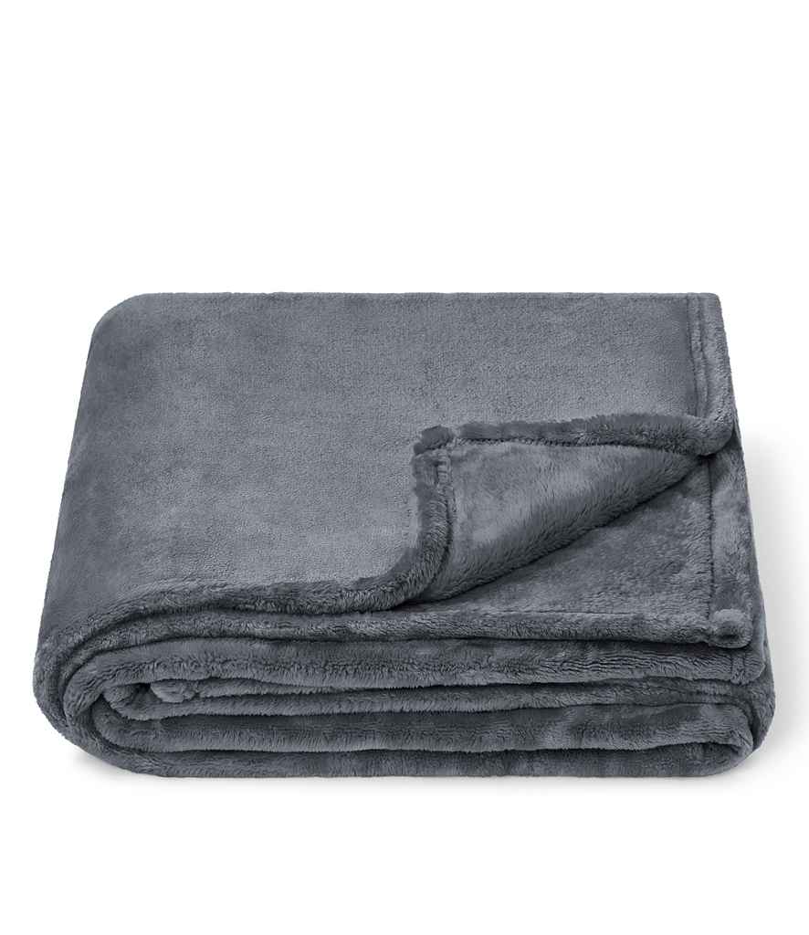 Brand Lab Large Plush Fleece Blanket – Soft, Cozy, and Perfect for Everyday Comfort