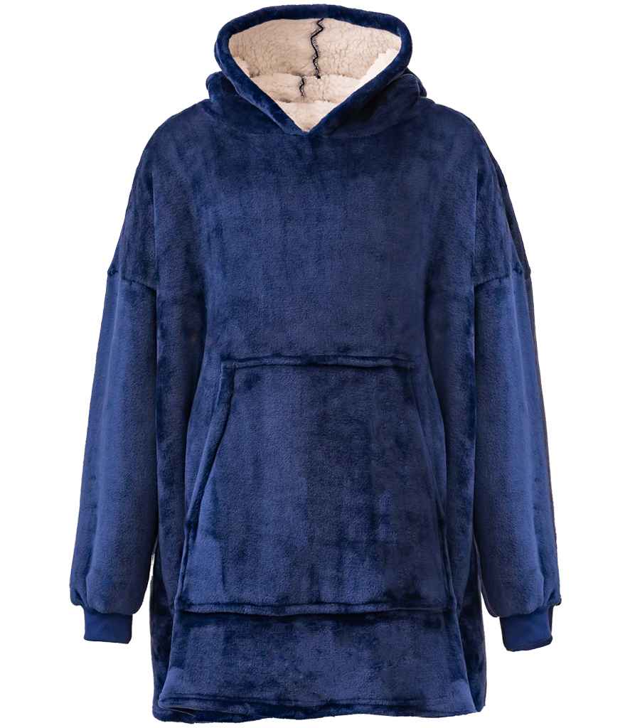 Brand Lab Oversized Hooded Blanket – Cozy, Plush, and Perfect for Lounging