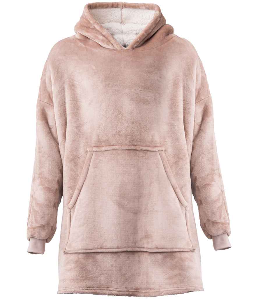 Brand Lab Oversized Hooded Blanket – Cozy, Plush, and Perfect for Lounging