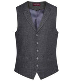 Brook Taverner Memphis Waistcoat in Classic Checked and Herringbone Patterns