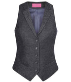 Brook Taverner Ladies Nashville Waistcoat in Classic Checked and Herringbone Patterns