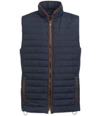 Brook Taverner Tampa Quilted Gilet with Classic Stitch Detailing and Comfortable Fit
