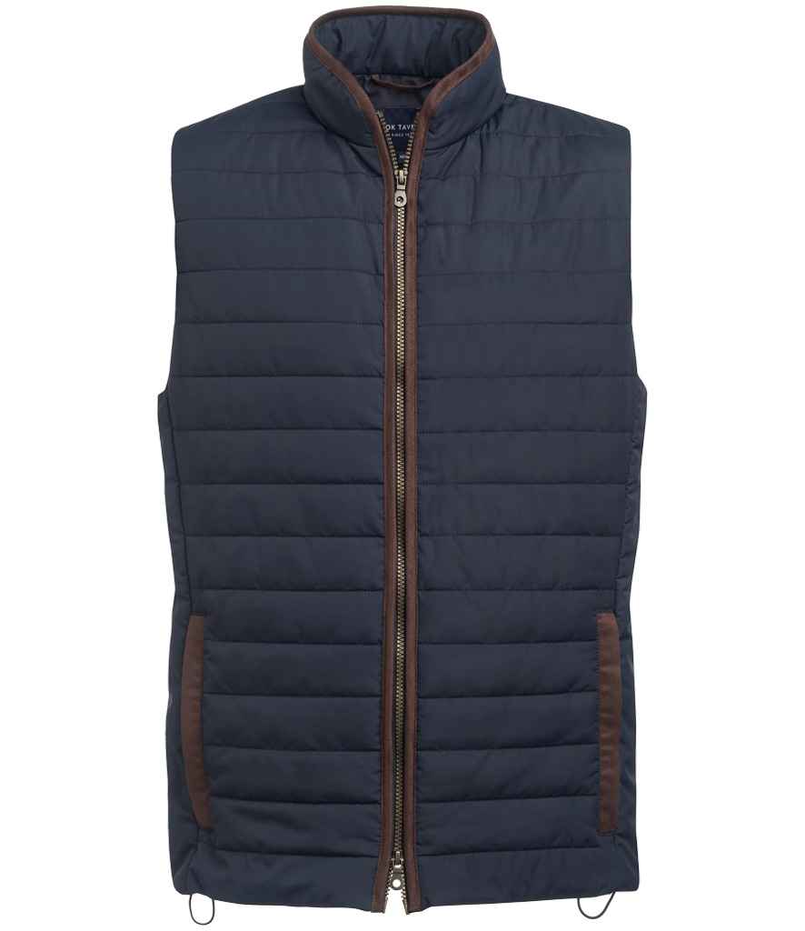 Brook Taverner Tampa Quilted Gilet with Classic Stitch Detailing and Comfortable Fit