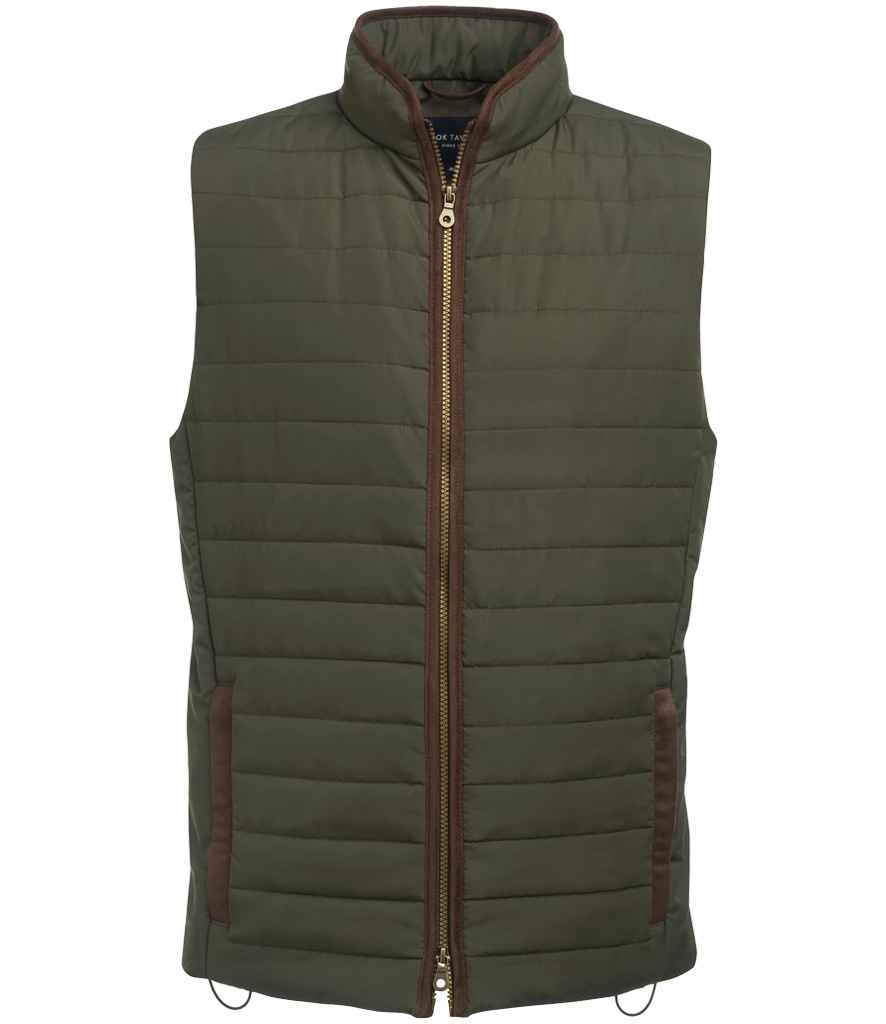 Brook Taverner Tampa Quilted Gilet with Classic Stitch Detailing and Comfortable Fit