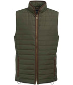 Brook Taverner Tampa Quilted Gilet with Classic Stitch Detailing and Comfortable Fit