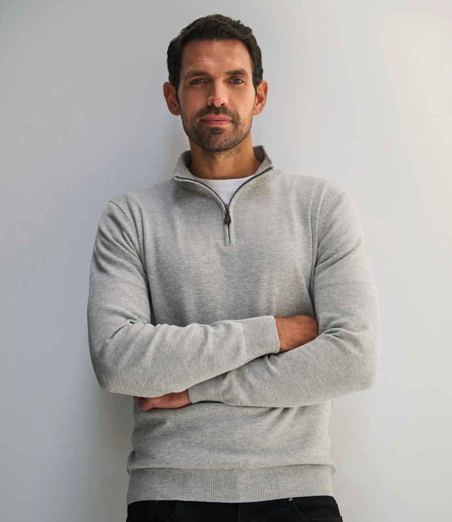 Brook Taverner Dallas Zip Neck Sweater