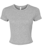 Bella Ladies Micro Rib Baby T-Shirt – Soft, Comfortable, and Stylish Essential Tee