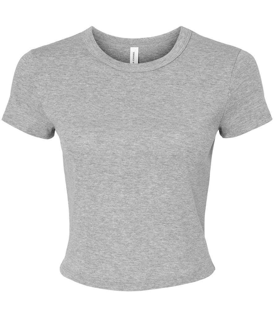 Bella Ladies Micro Rib Baby T-Shirt – Soft, Comfortable, and Stylish Essential Tee