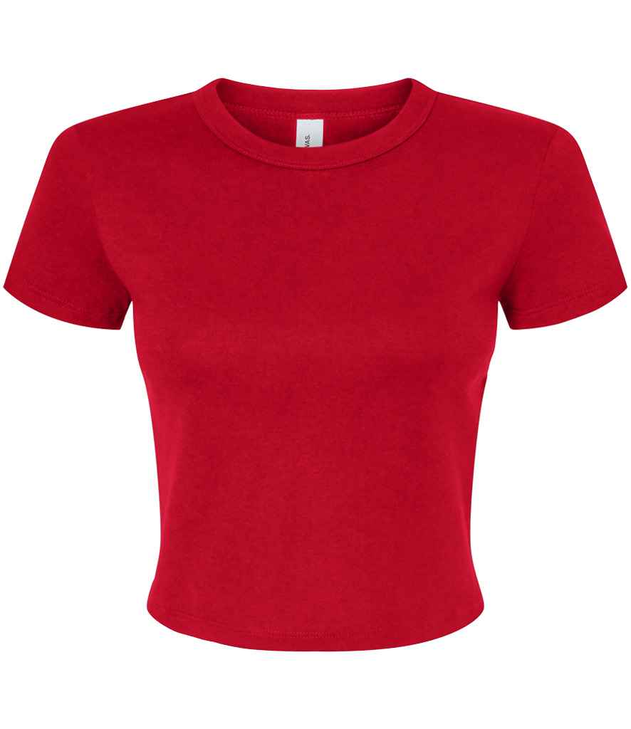 Bella Ladies Micro Rib Baby T-Shirt – Soft, Comfortable, and Stylish Essential Tee