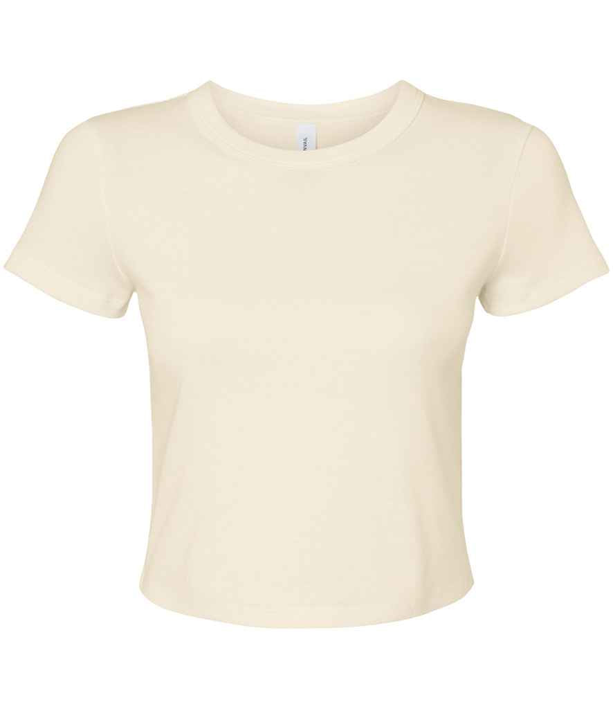 Bella Ladies Micro Rib Baby T-Shirt – Soft, Comfortable, and Stylish Essential Tee