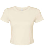 Bella Ladies Micro Rib Baby T-Shirt – Soft, Comfortable, and Stylish Essential Tee
