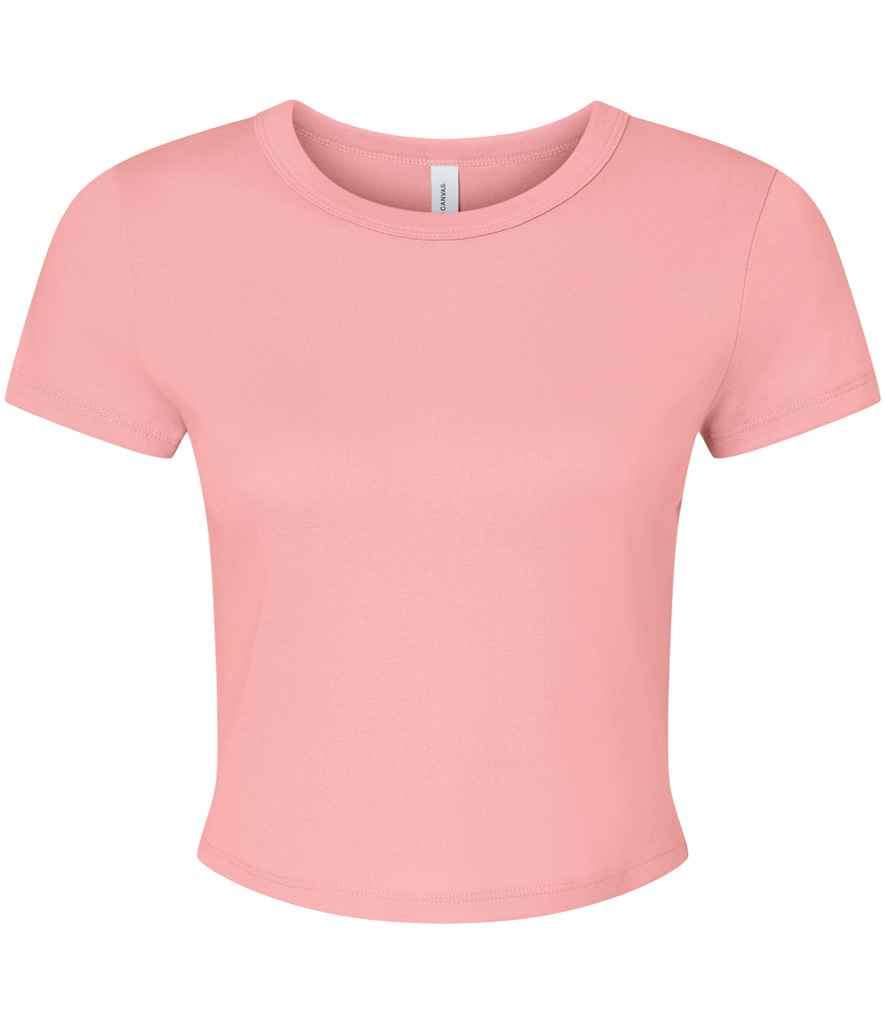 Bella Ladies Micro Rib Baby T-Shirt – Soft, Comfortable, and Stylish Essential Tee