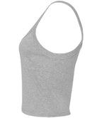 Bella Ladies Micro Rib Spaghetti Strap Tank Top in Solid and Heather Blends