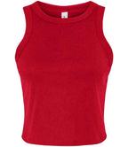Bella Ladies Micro Rib Racer Tank Top – Soft, Stylish, and Comfortable Fit