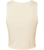 Bella Ladies Micro Rib Racer Tank Top – Soft, Stylish, and Comfortable Fit