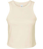 Bella Ladies Micro Rib Racer Tank Top – Soft, Stylish, and Comfortable Fit