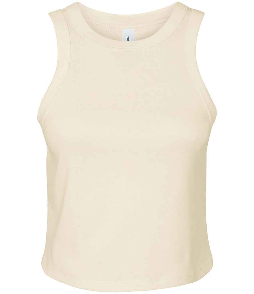 Bella Ladies Micro Rib Racer Tank Top – Soft, Stylish, and Comfortable Fit