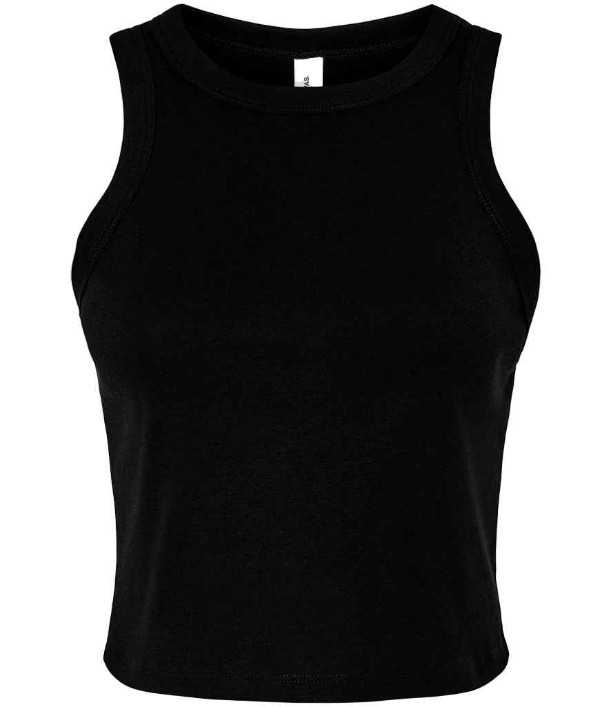 Bella Ladies Micro Rib Racer Tank Top – Soft, Stylish, and Comfortable Fit