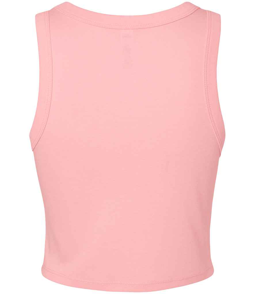 Bella Ladies Micro Rib Racer Tank Top – Soft, Stylish, and Comfortable Fit