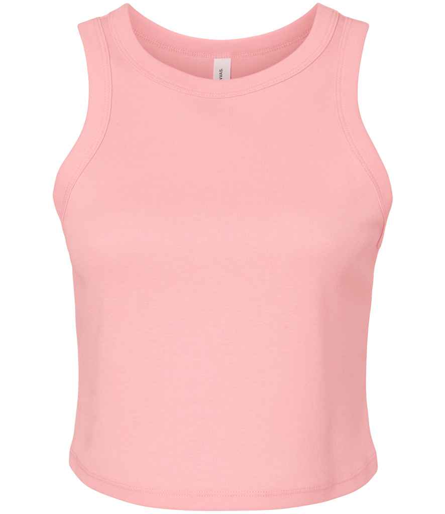 Bella Ladies Micro Rib Racer Tank Top – Soft, Stylish, and Comfortable Fit
