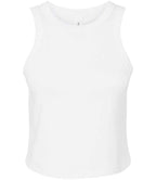 Bella Ladies Micro Rib Racer Tank Top – Soft, Stylish, and Comfortable Fit