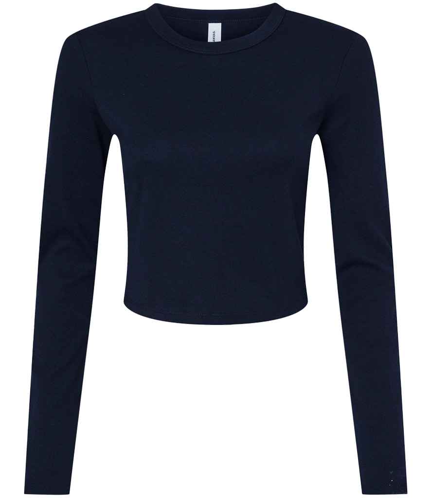 Bella Micro Rib Long Sleeve Baby T-Shirt in Soft, Comfortable Blends for Everyday Wear
