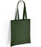 Brand Lab Cotton Long Handle Shopper Tote Bag with Durable Handles and Spacious Design