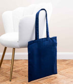 Brand Lab Cotton Long Handle Shopper Bag – Durable, Stylish, and Eco-Friendly Tote