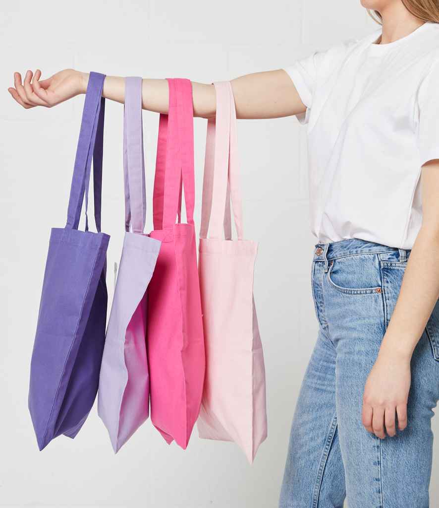 Brand Lab Cotton Long Handle Shopper Bag – Durable, Stylish, and Eco-Friendly Tote