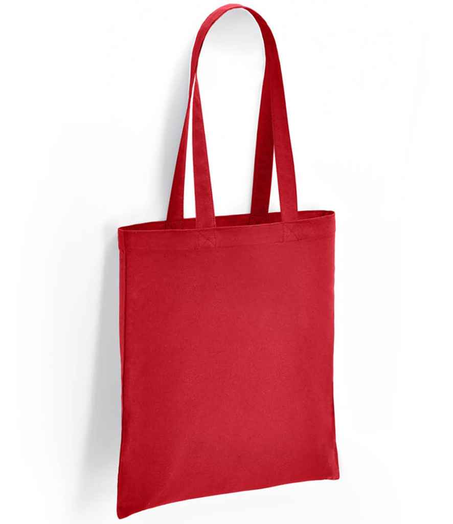 Brand Lab Cotton Long Handle Shopper Tote Bag with Durable Handles and Spacious Design