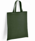 Brand Lab Cotton Short Handle Shopper Tote Bag Eco-Friendly Reusable Market Bag