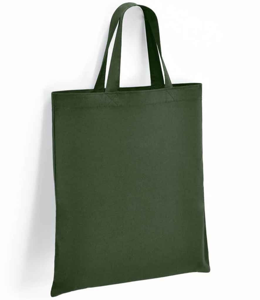 Brand Lab Cotton Short Handle Shopper Tote Bag Eco-Friendly Reusable Market Bag