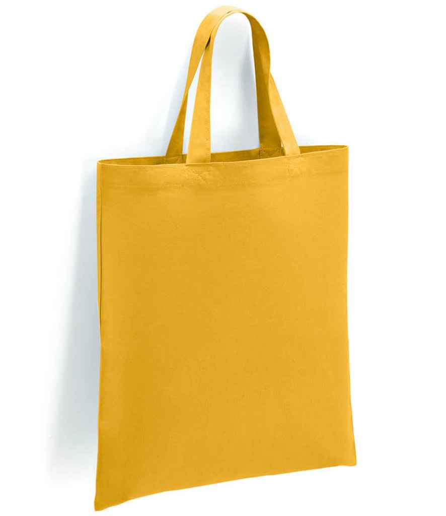 Brand Lab Cotton Short Handle Shopper Tote Bag Eco-Friendly Reusable Market Bag