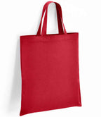 Brand Lab Cotton Short Handle Shopper Tote Bag Eco-Friendly Reusable Market Bag