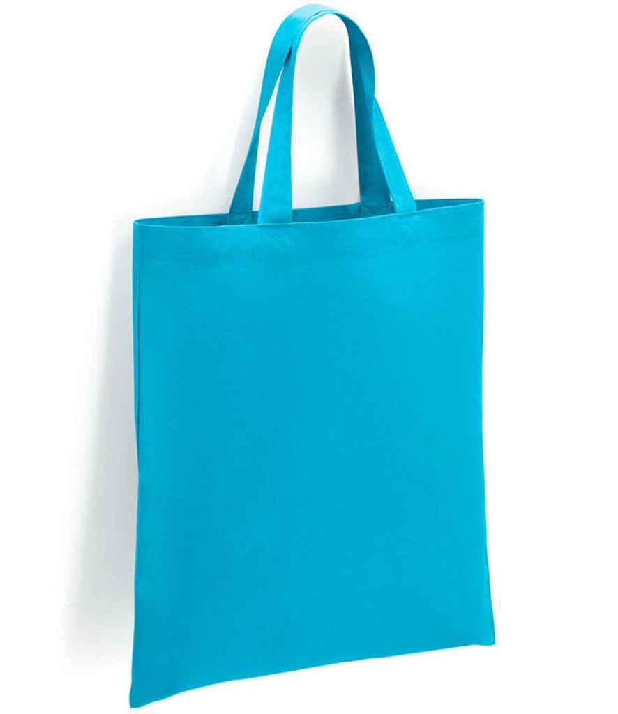 Brand Lab Cotton Short Handle Shopper Bag in Multiple Colors for Everyday Use