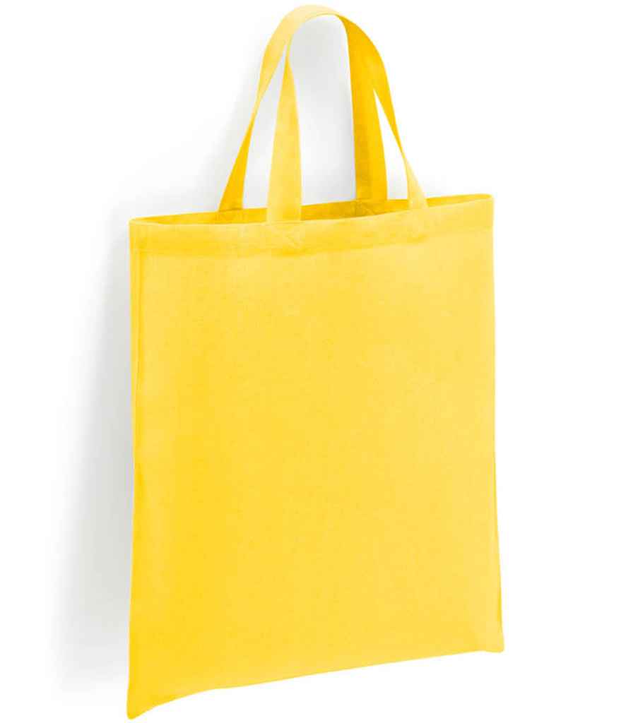 Brand Lab Cotton Short Handle Shopper Tote Bag Eco-Friendly Reusable Market Bag