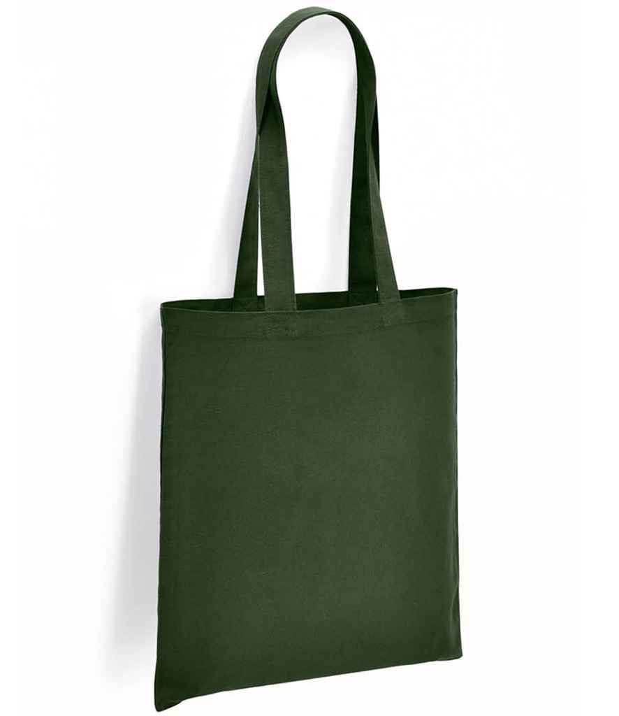 Brand Lab Organic Cotton Long Handle Shopper Bag with Durable Eco-Friendly Fabric