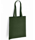 Brand Lab Organic Cotton Long Handle Shopper Bag with Durable Eco-Friendly Fabric