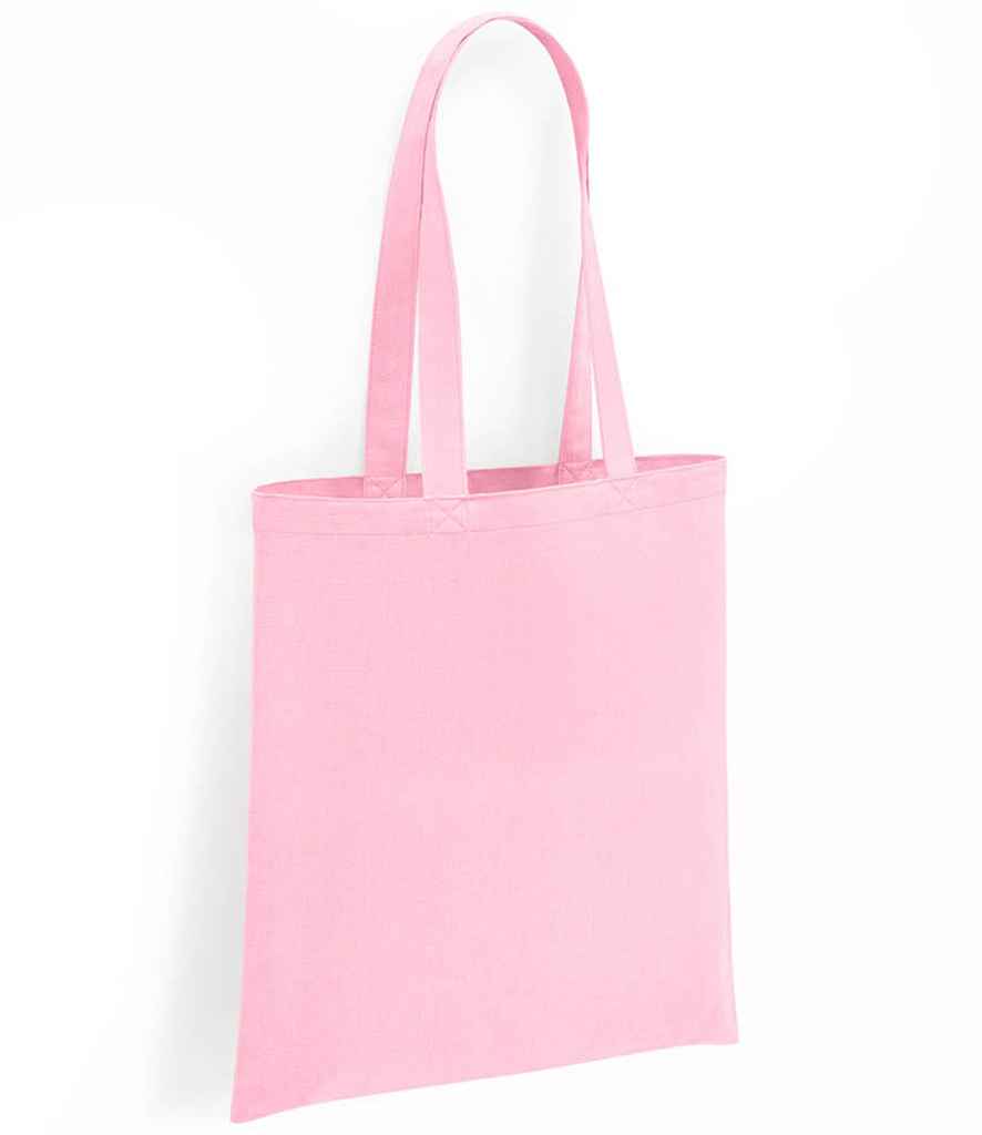 Brand Lab Organic Cotton Long Handle Shopper Bag with Durable Eco-Friendly Fabric