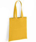 Brand Lab Organic Cotton Long Handle Shopper Bag with Durable Eco-Friendly Fabric